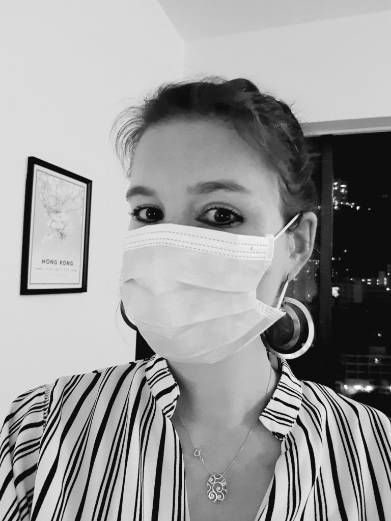 Mon uniforme depuis huit semaines