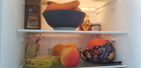 Notre frigo - si Calviniste - mais si efficace contre le grignotage intempestif!